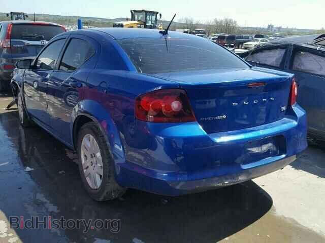 2013 DODGE AVENGER - VIN: 1C3CDZAB9DN651050 - Фото 3