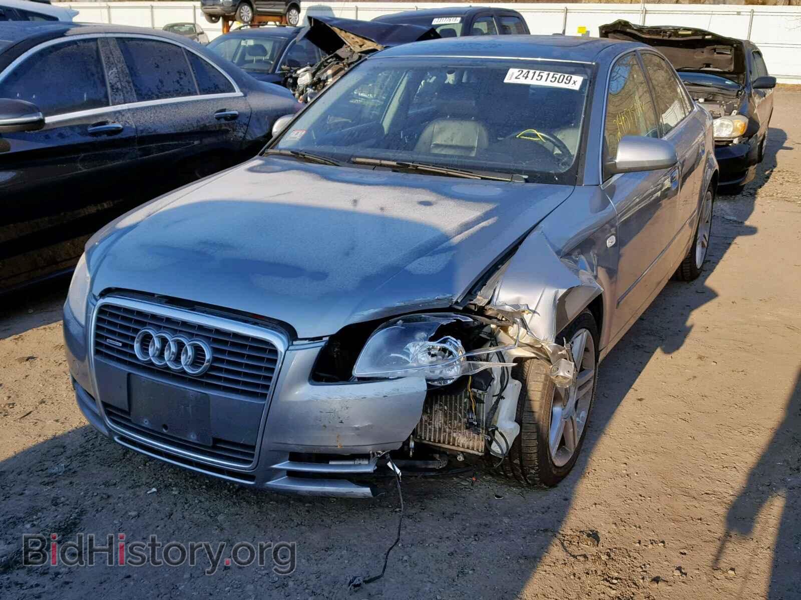 2006 AUDI A4 - VIN: WAUDF78E96A130092 - Фото 2