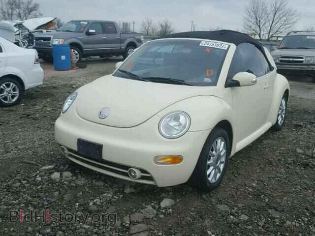 2004 VOLKSWAGEN BEETLE - VIN: 3VWCM31Y34M321621 - Фото 2