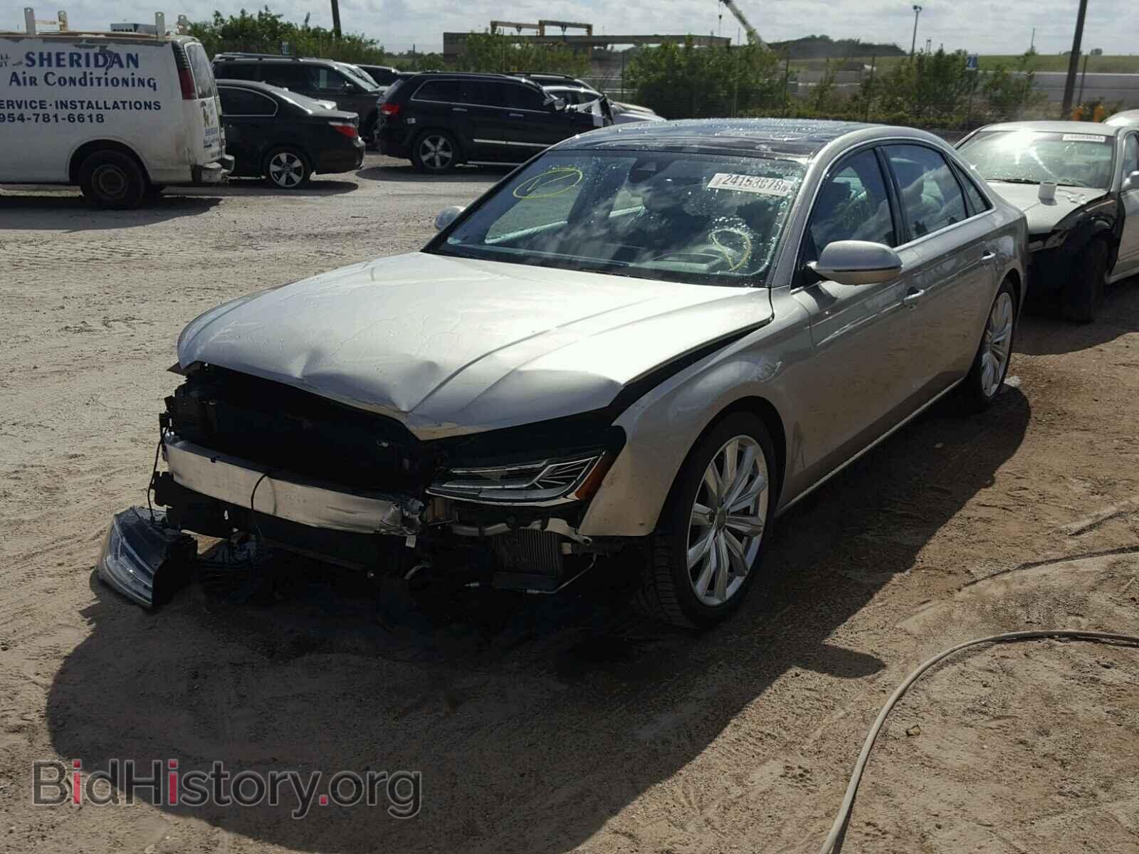2016 AUDI A8 - VIN: WAU34AFD3GN002904 - Фото 2