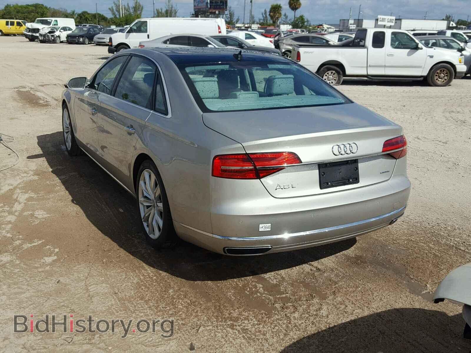 2016 AUDI A8 - VIN: WAU34AFD3GN002904 - Фото 3