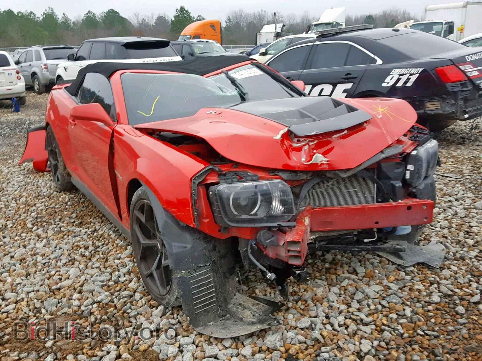Фотография 2G1FL3DP8E9801291 - CHEVROLET CAMARO 2014