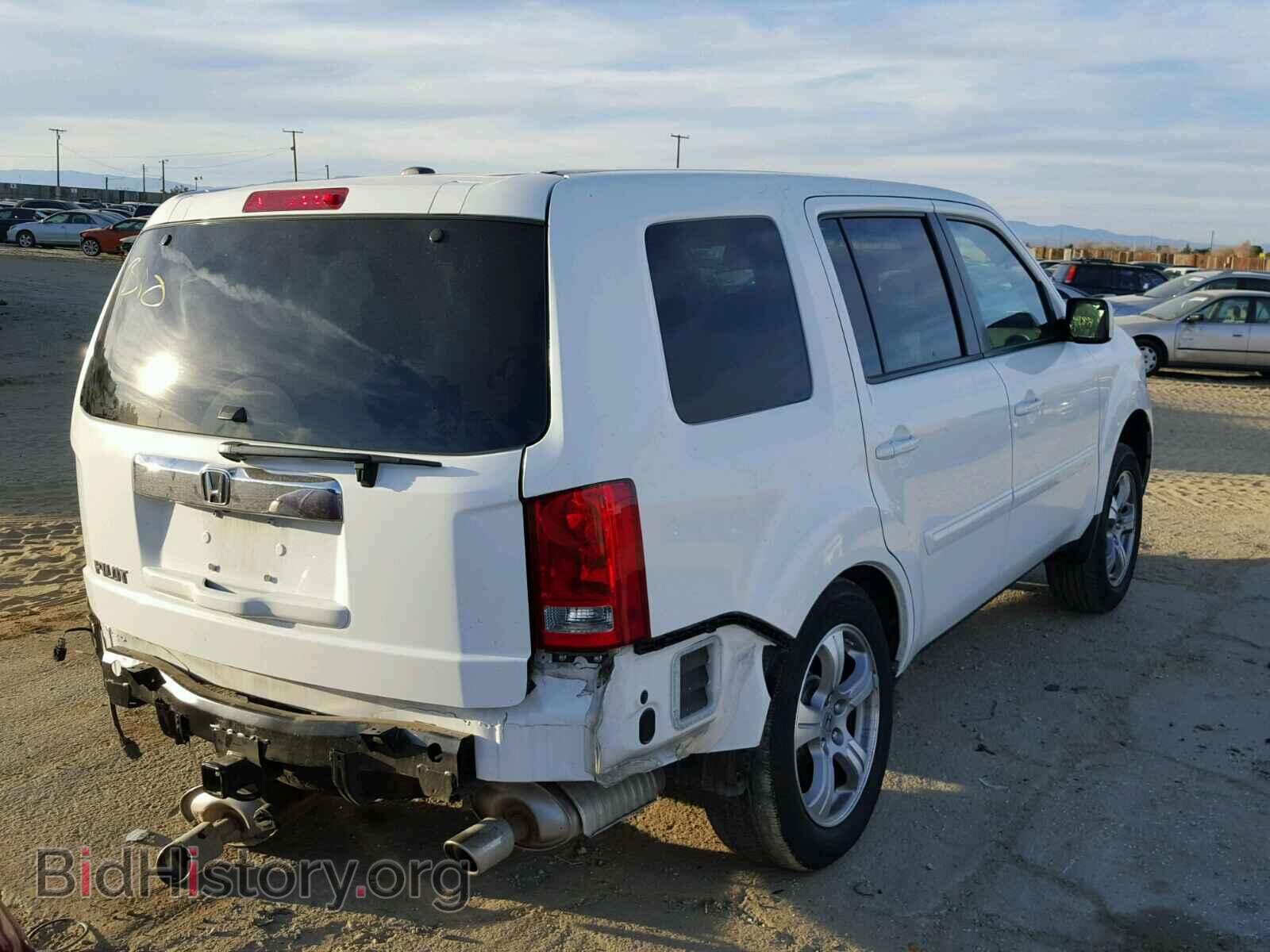 2014 HONDA PILOT - VIN: 5FNYF3H52EB008886 - Фото 4
