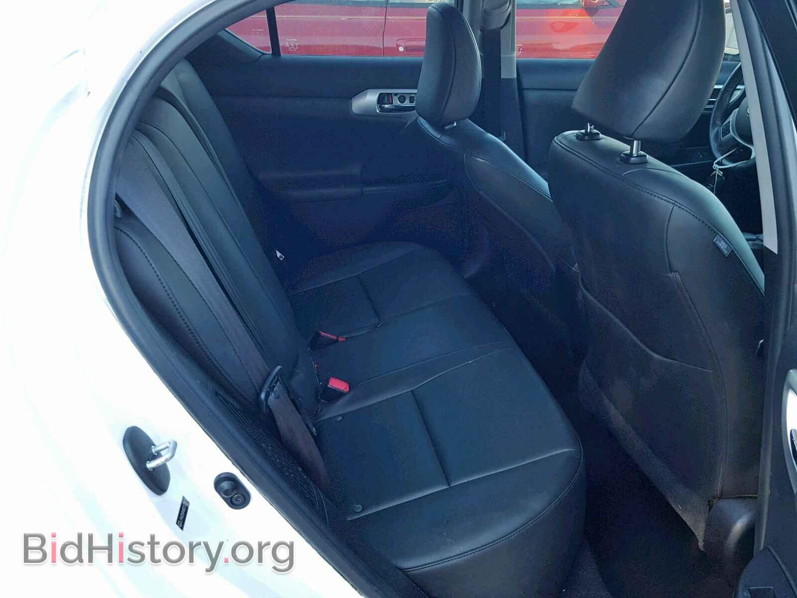 2013 LEXUS CT 200 - VIN: JTHKD5BH8D2130873 - Фото 6