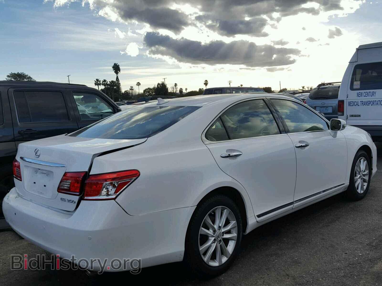 2012 LEXUS ES350 - VIN: JTHBK1EG9C2509767 - Фото 4