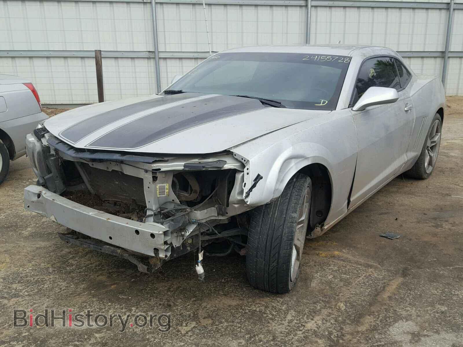 2012 CHEVROLET CAMARO - VIN: 2G1FC1E31C9160076 - Фото 2