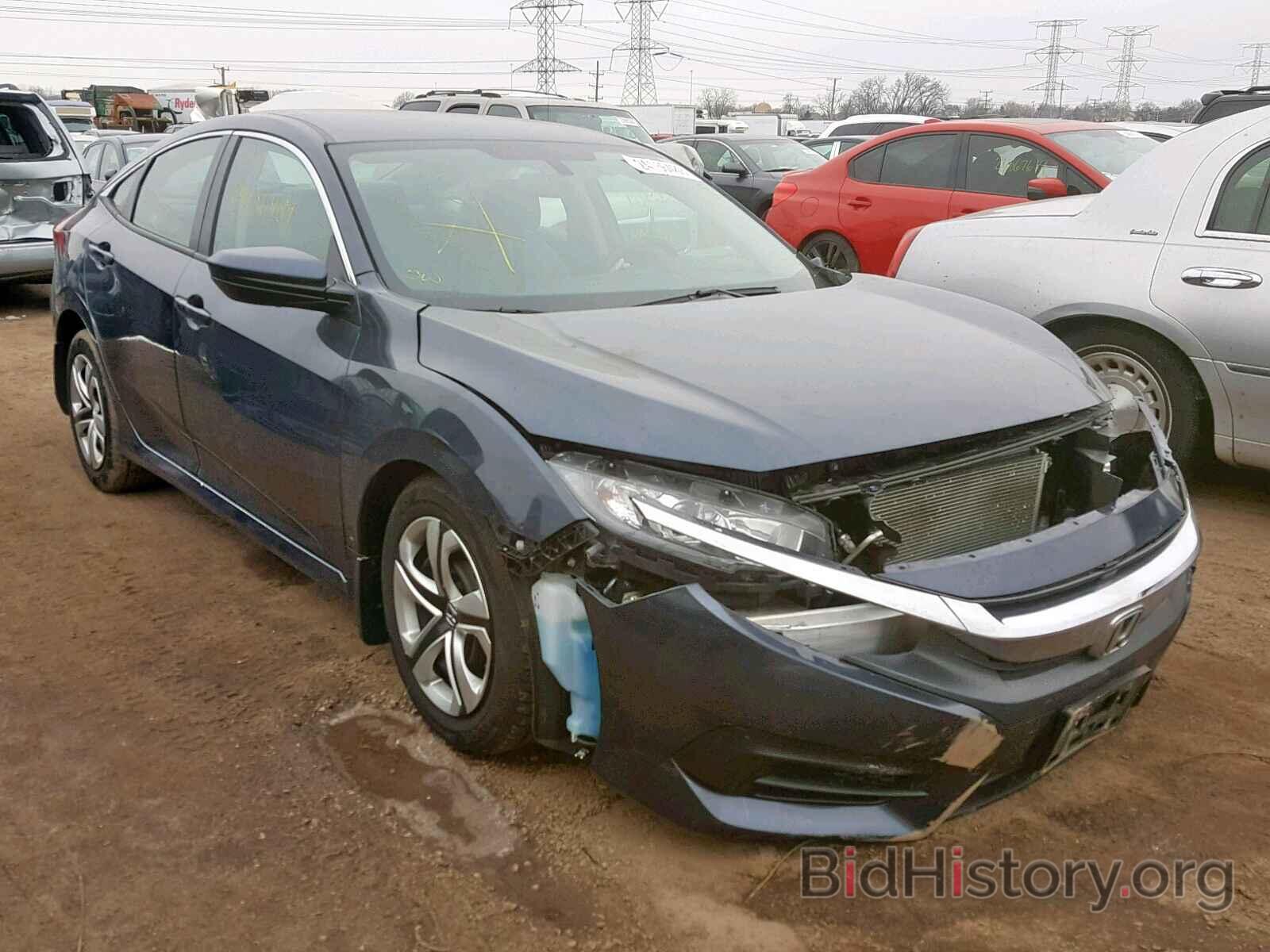 Photo 19XFC2F55JE014923 - HONDA CIVIC LX 2018