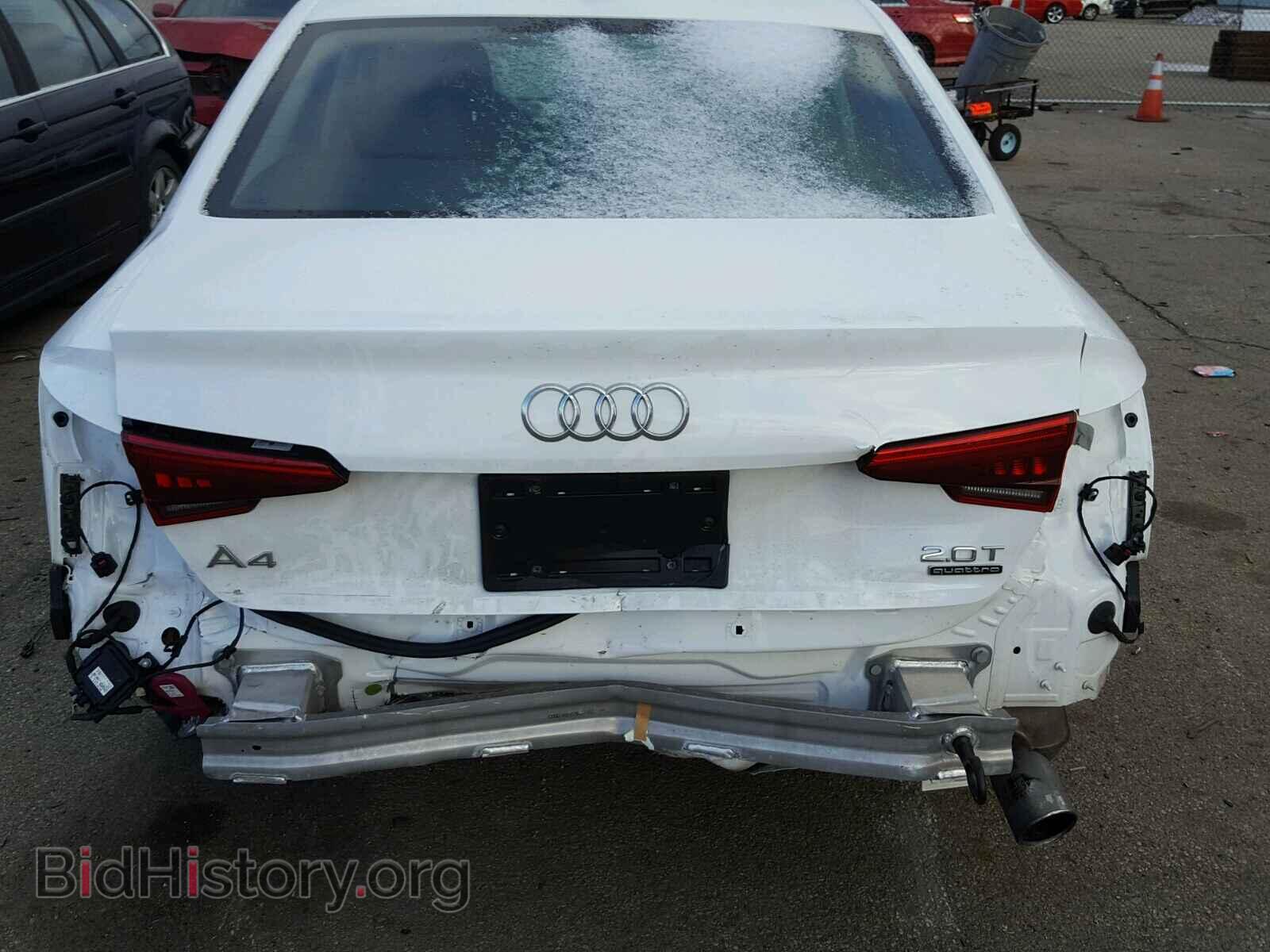 2017 AUDI A4 - VIN: WAUANAF42HN009879 - Фото 9