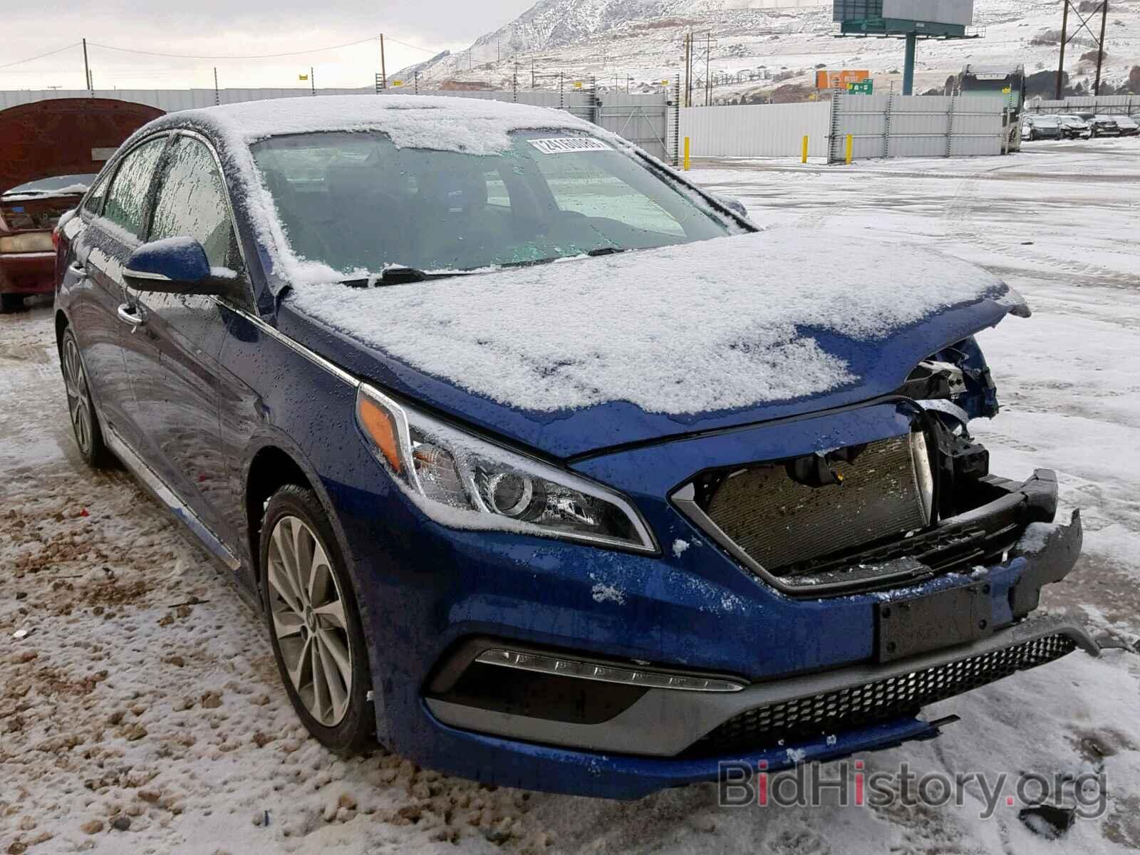 Photo 5NPE34AF3FH117803 - HYUNDAI SONATA 2015