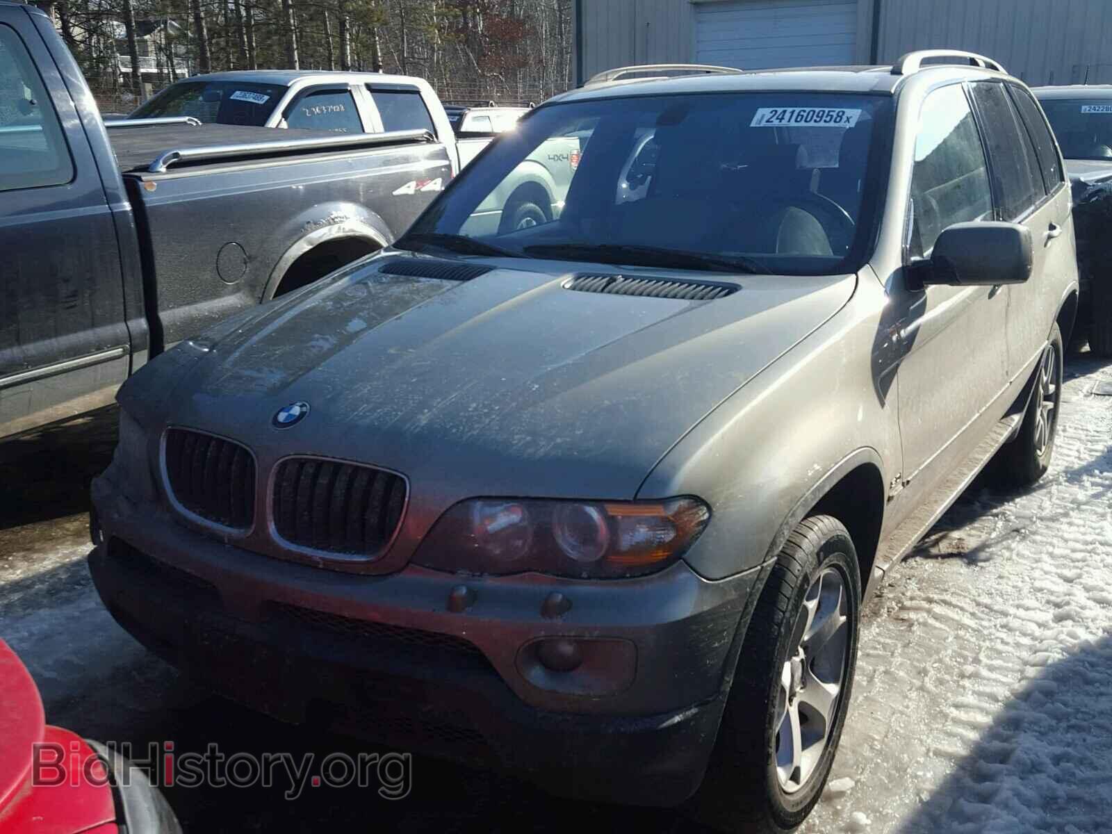 2005 BMW X5 - VIN: 5UXFA13565LY23444 - Фото 2