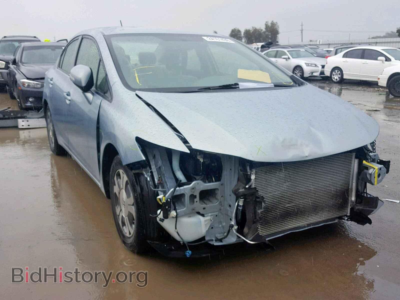 Photo JHMFB4F26CS007711 - HONDA CIVIC 2012