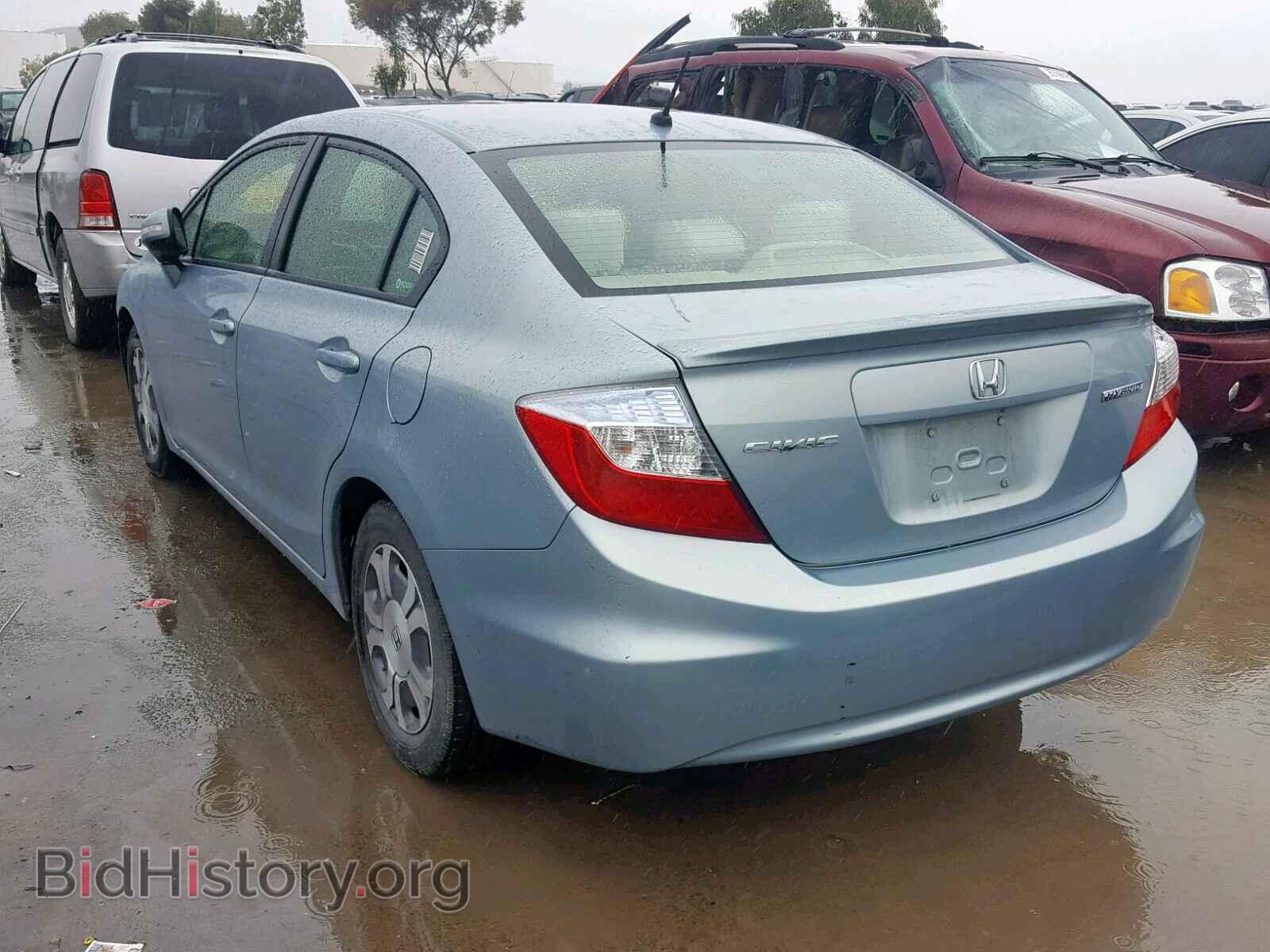 2012 HONDA CIVIC - VIN: JHMFB4F26CS007711 - Фото 3