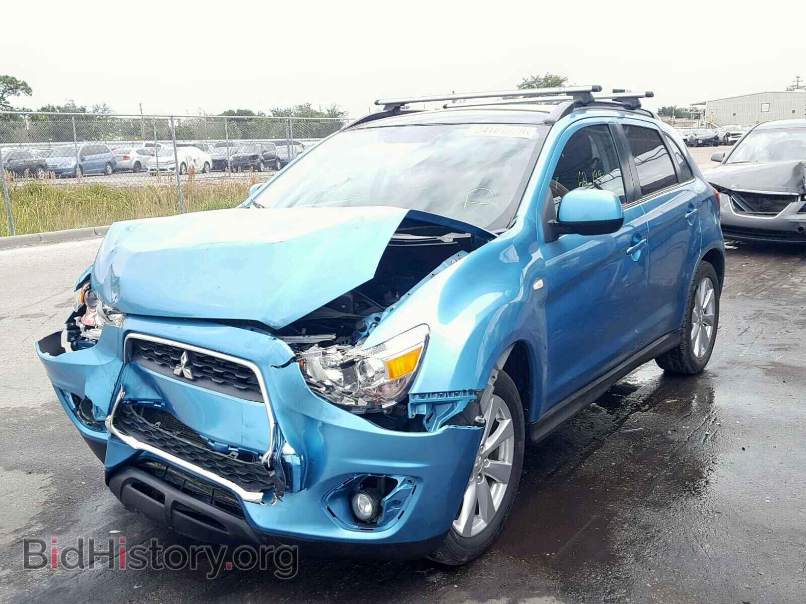 2014 MITSUBISHI OUTLANDER - VIN: 4A4AR4AU9EE024111 - Фото 2