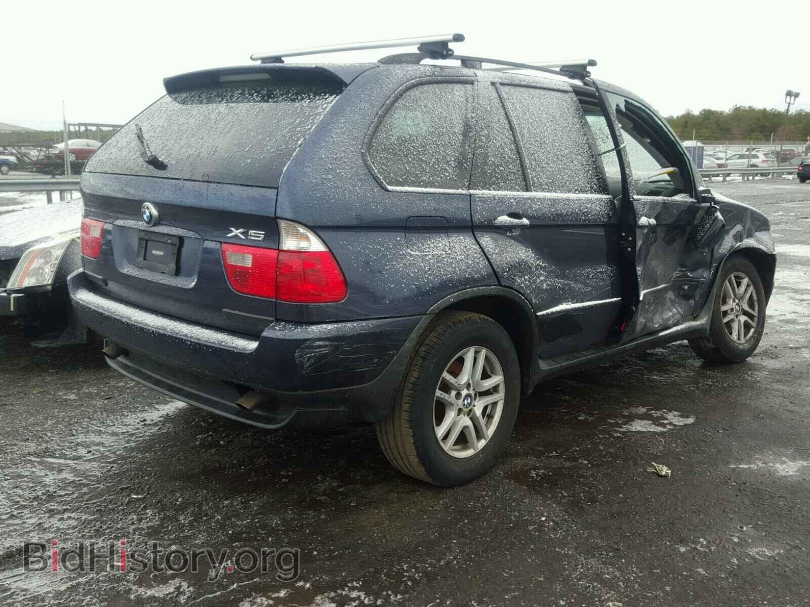 2005 BMW X5 - VIN: 5UXFA13515LU48014 - Фото 4