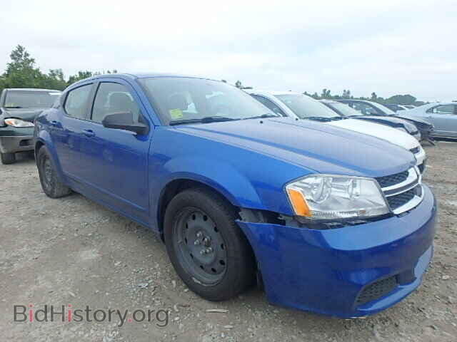 Фотография 1C3CDZAG5CN310206 - DODGE AVENGER 2012