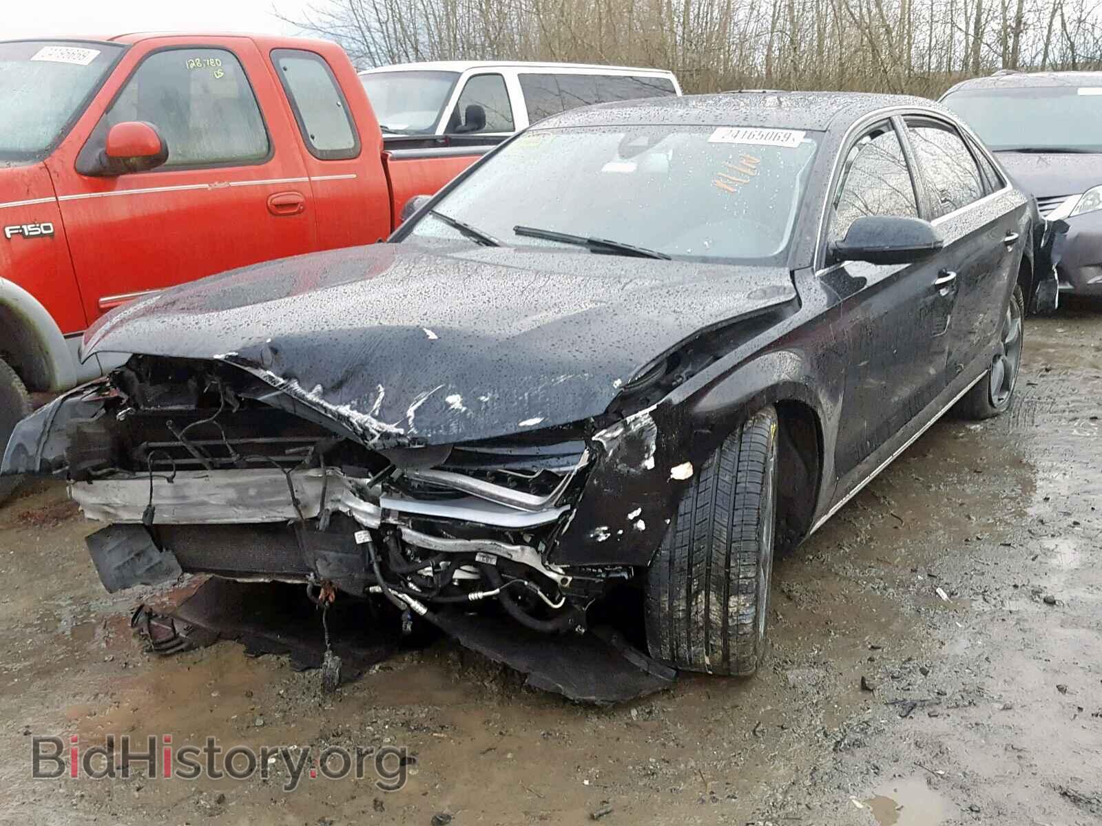 2012 AUDI A8 - VIN: WAURVAFD8CN037567 - Фото 2