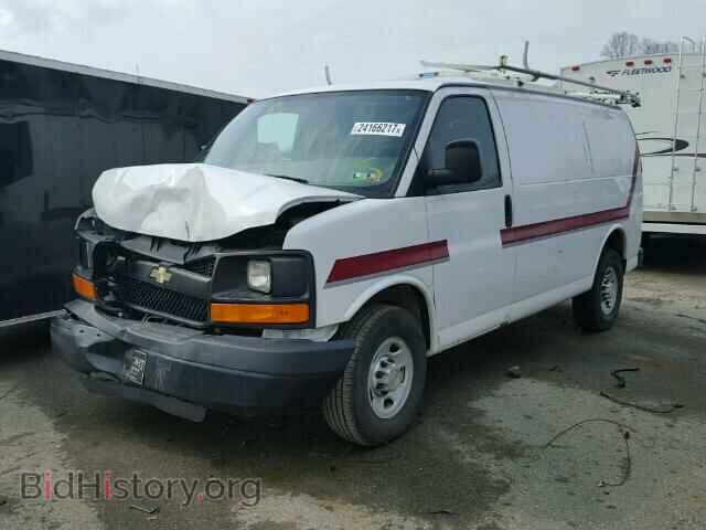 2011 CHEVROLET EXPRESS - VIN: 1GCWGFBA1B1180200 - Фото 2
