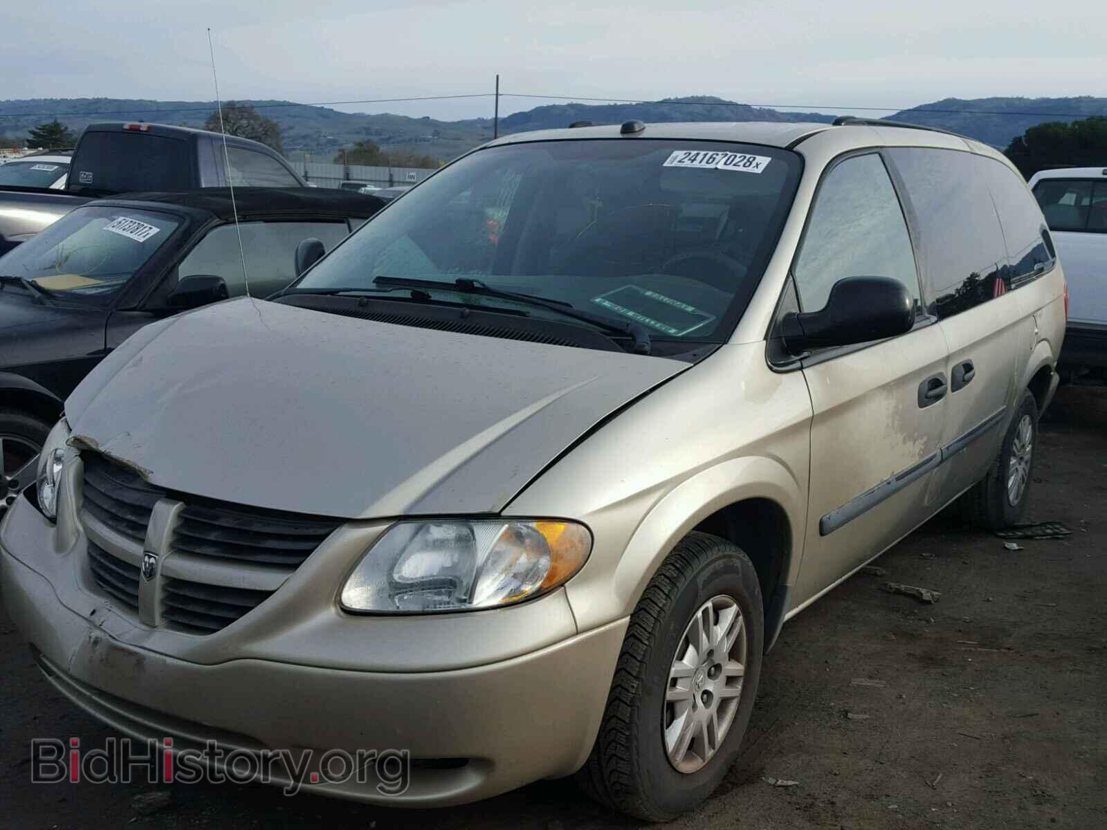 2005 DODGE CARAVAN - VIN: 1D4GP24R75B327122 - Фото 2