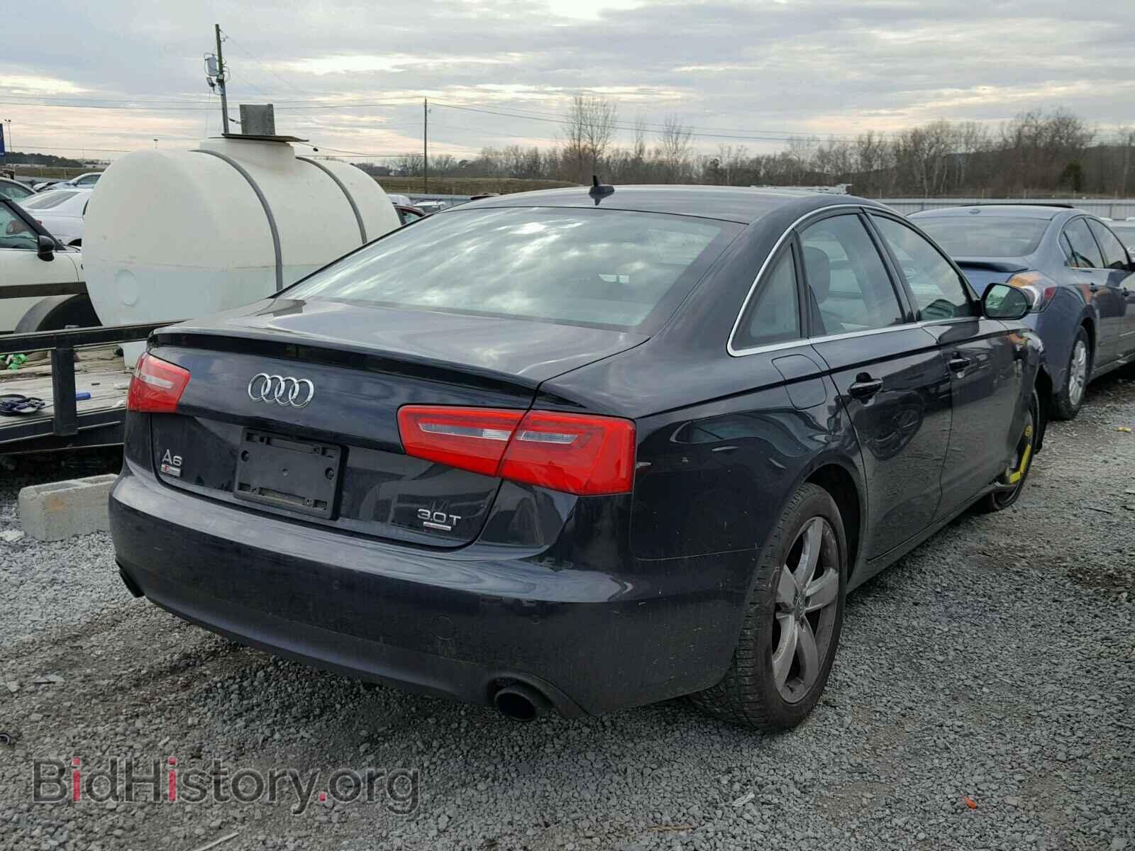 2012 AUDI A6 - VIN: WAUGGAFC4CN040099 - Фото 4