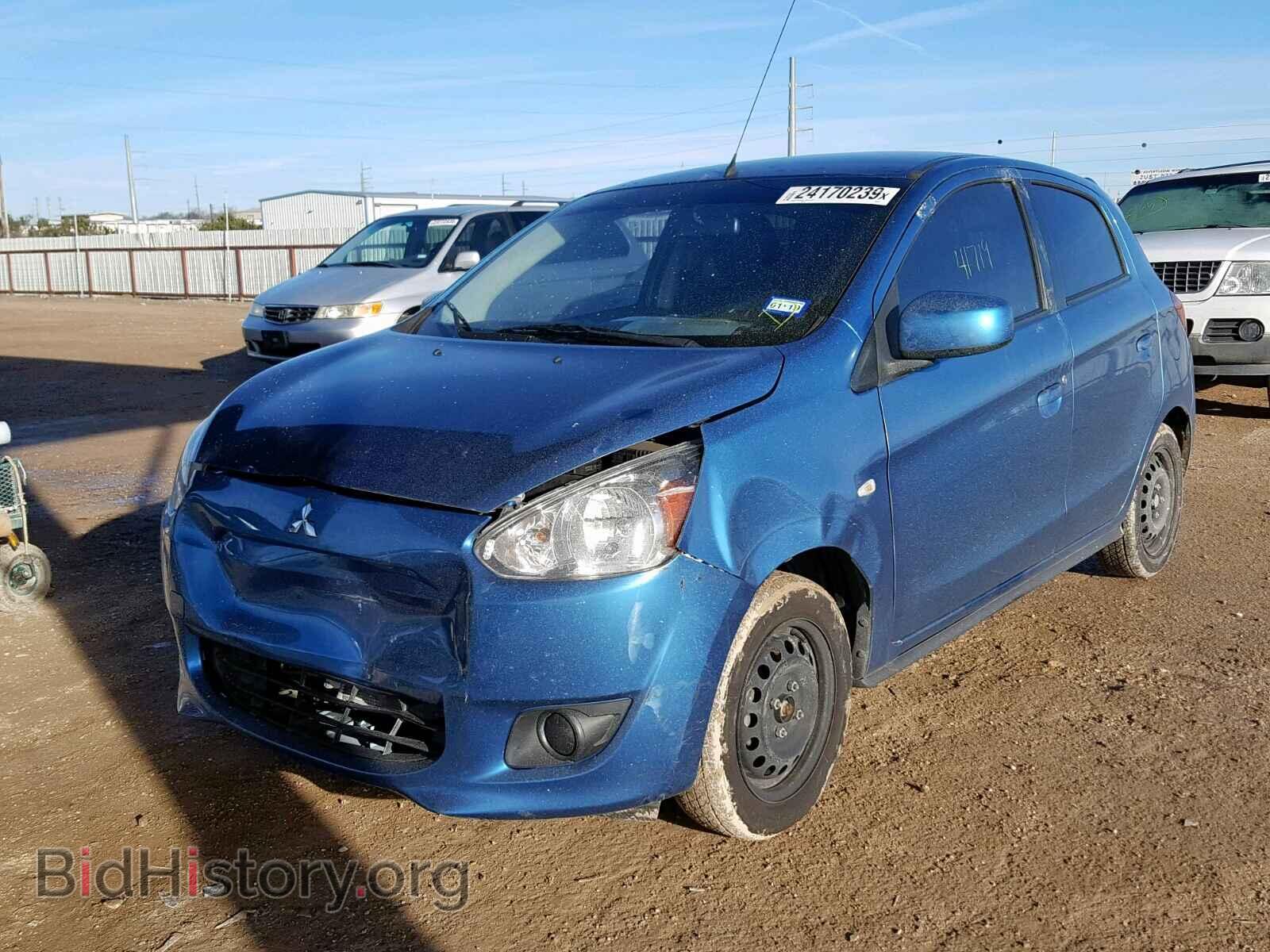 2014 MITSUBISHI MIRAGE - VIN: ML32A3HJ8EH023977 - Фото 2