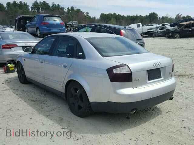 2002 AUDI A4 - VIN: WAULC68E02A307220 - Фото 3