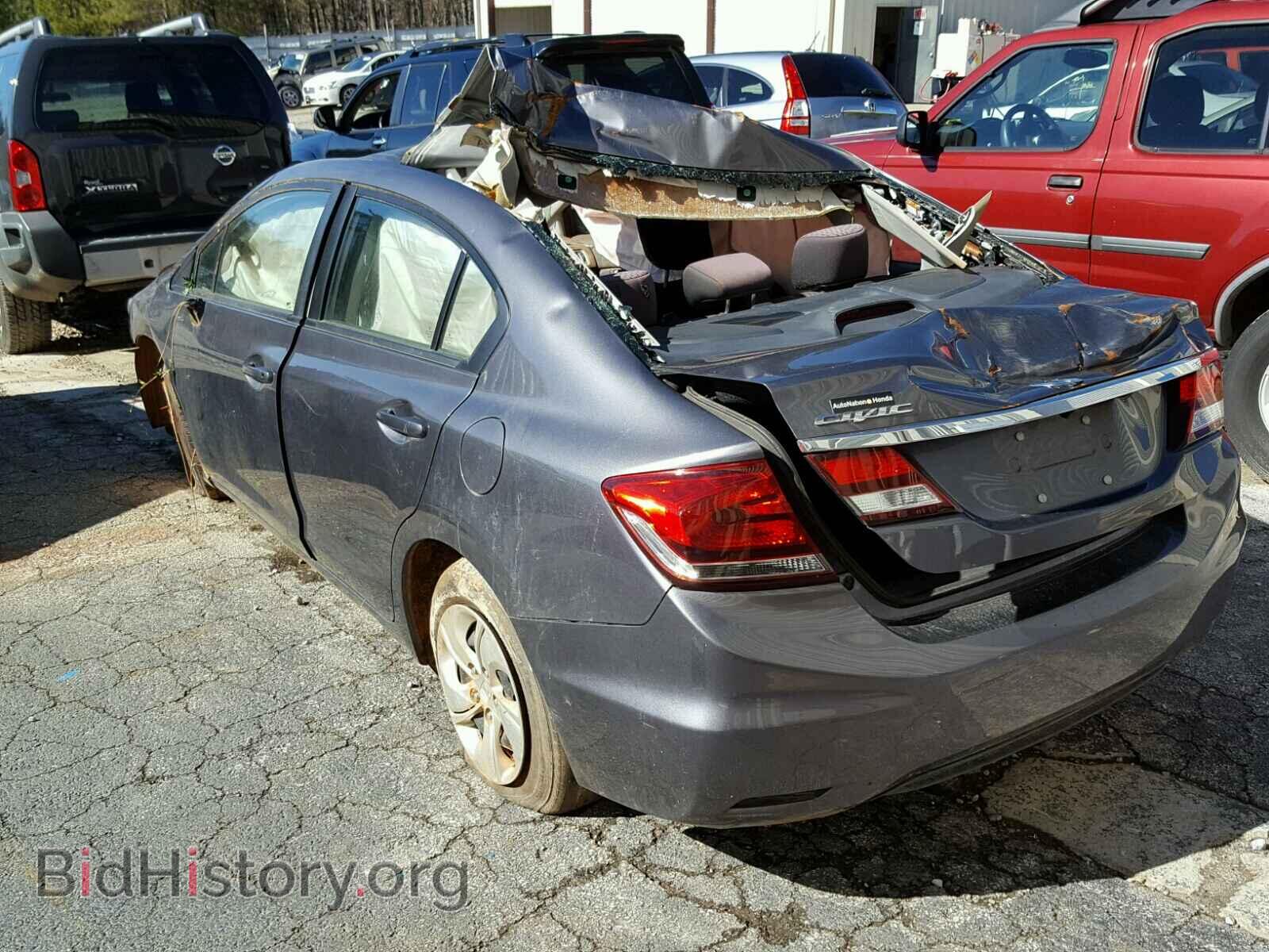 2014 HONDA CIVIC - VIN: 19XFB2F55EE078324 - Фото 3