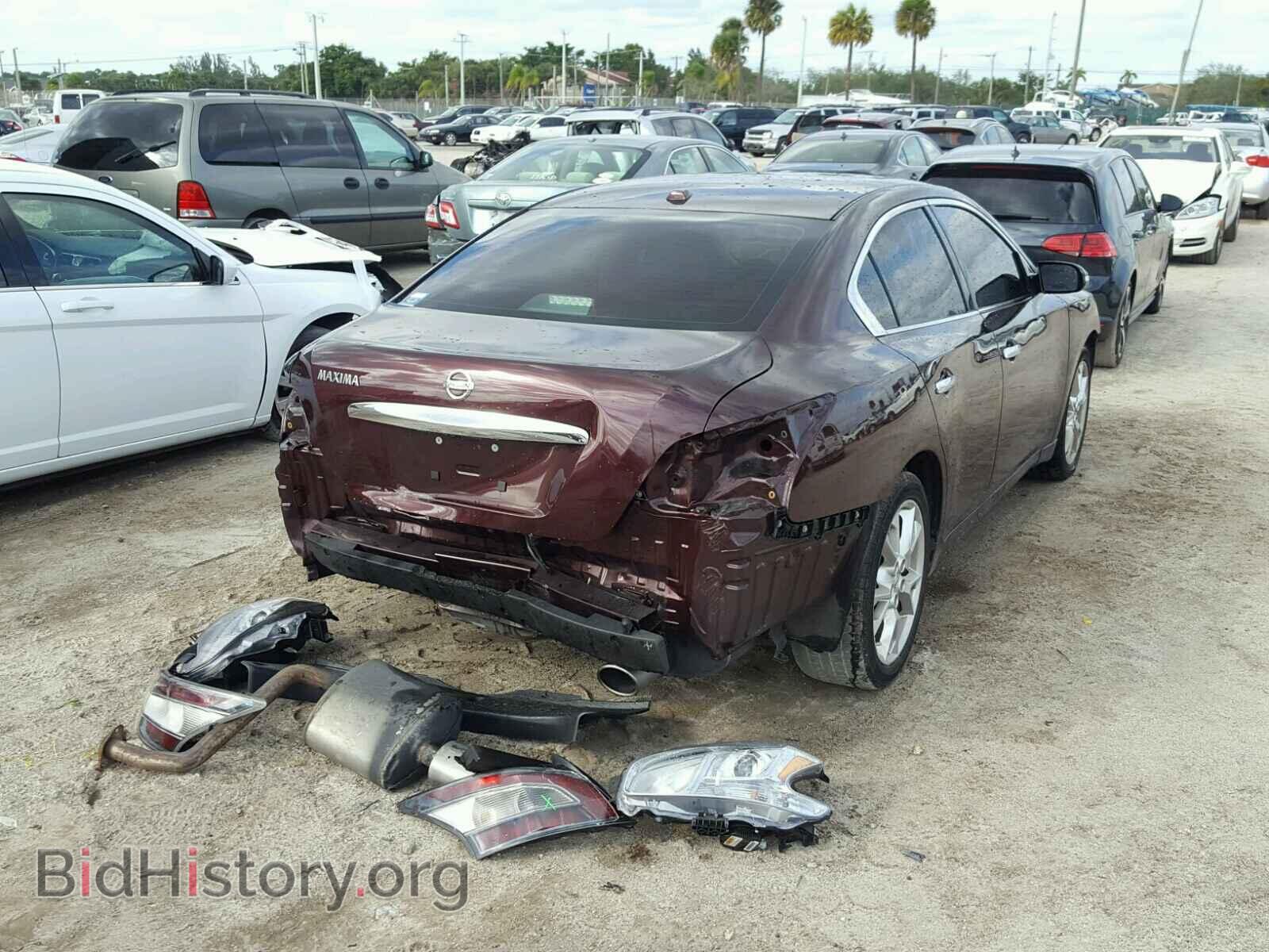 2014 NISSAN MAXIMA S - VIN: 1N4AA5AP6EC443517 - Фото 4