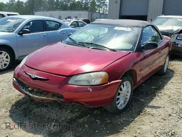 2002 CHRYSLER SEBRING - VIN: 1C3EL45X72N301630 - Фото 2