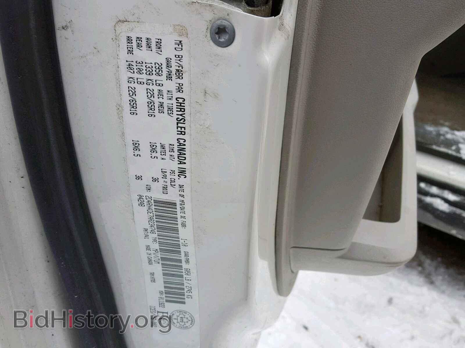 2010 DODGE GRAND CARA - VIN: 2D4RN4DE7AR234748 - Фото 10