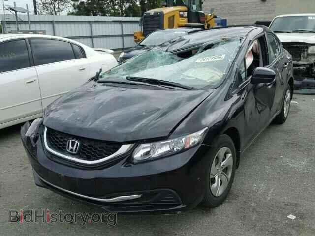 2014 HONDA CIVIC - VIN: 19XFB2F53EE270972 - Фото 2