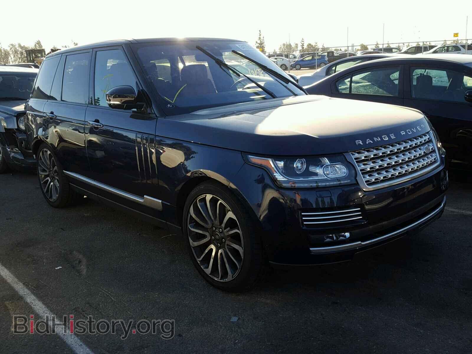 Photo SALGV2FEXHA326076 - LAND ROVER RANGEROVER 2017