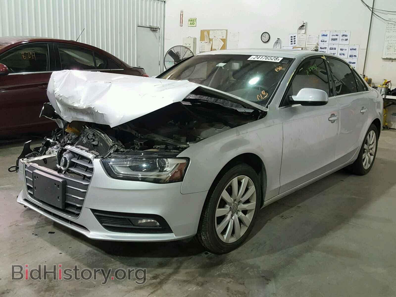 2013 AUDI A4 - VIN: WAUBFAFL8DN039519 - Photo 2