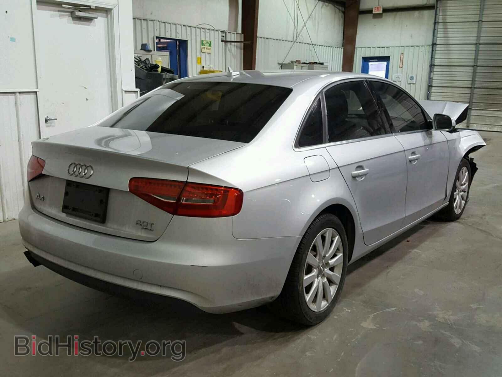 2013 AUDI A4 - VIN: WAUBFAFL8DN039519 - Photo 4