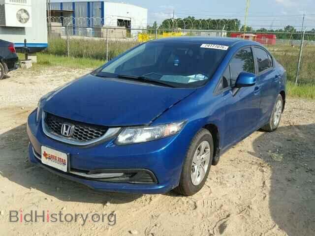 2013 HONDA CIVIC - VIN: 2HGFB2F54DH525911 - Фото 2
