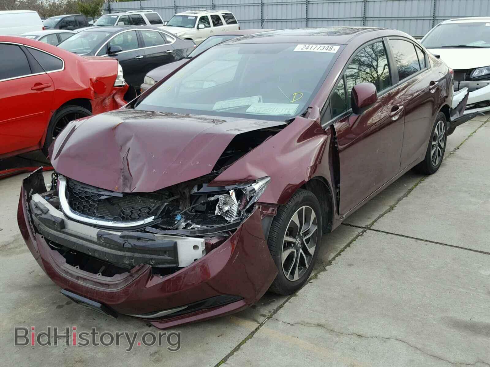 2013 HONDA CIVIC - VIN: 19XFB2F83DE276974 - Фото 2