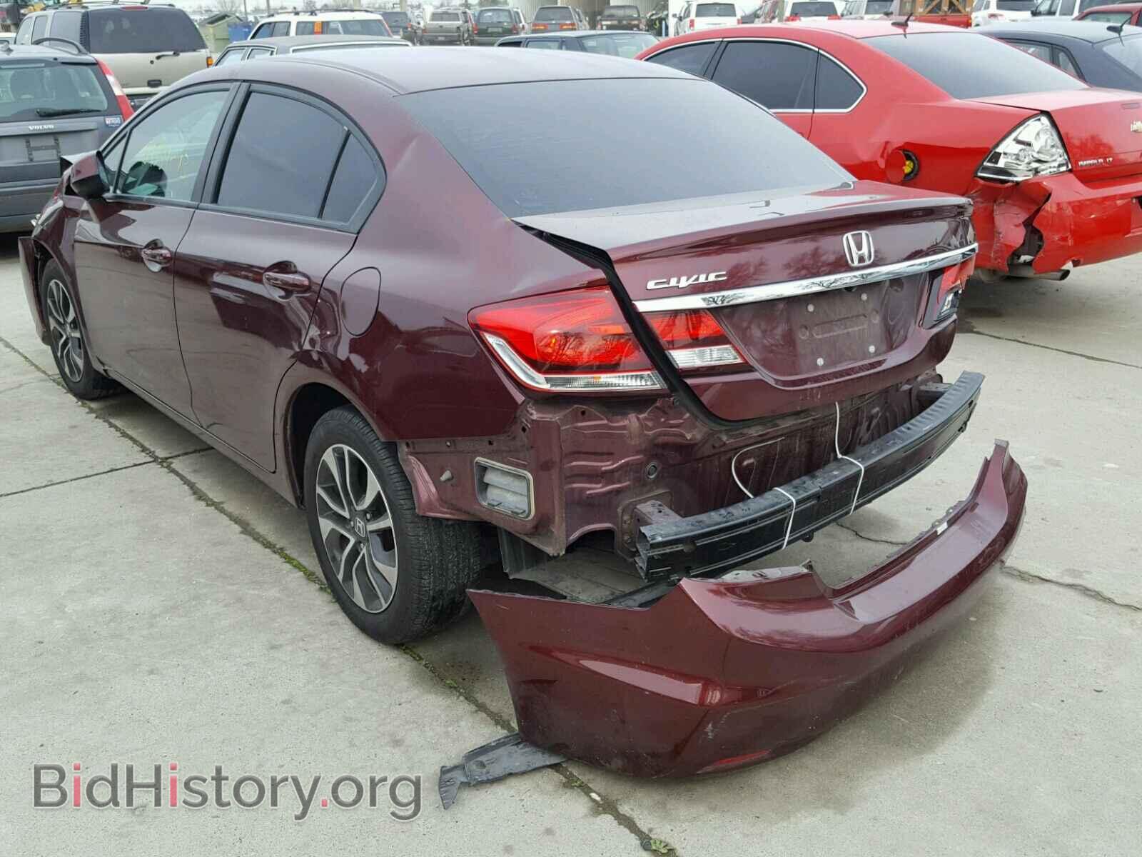 2013 HONDA CIVIC - VIN: 19XFB2F83DE276974 - Фото 3