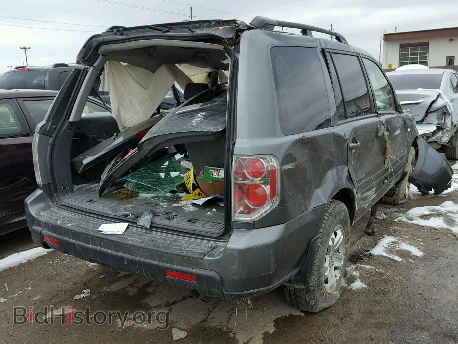 2008 HONDA PILOT - VIN: 5FNYF18298B024887 - Фото 4