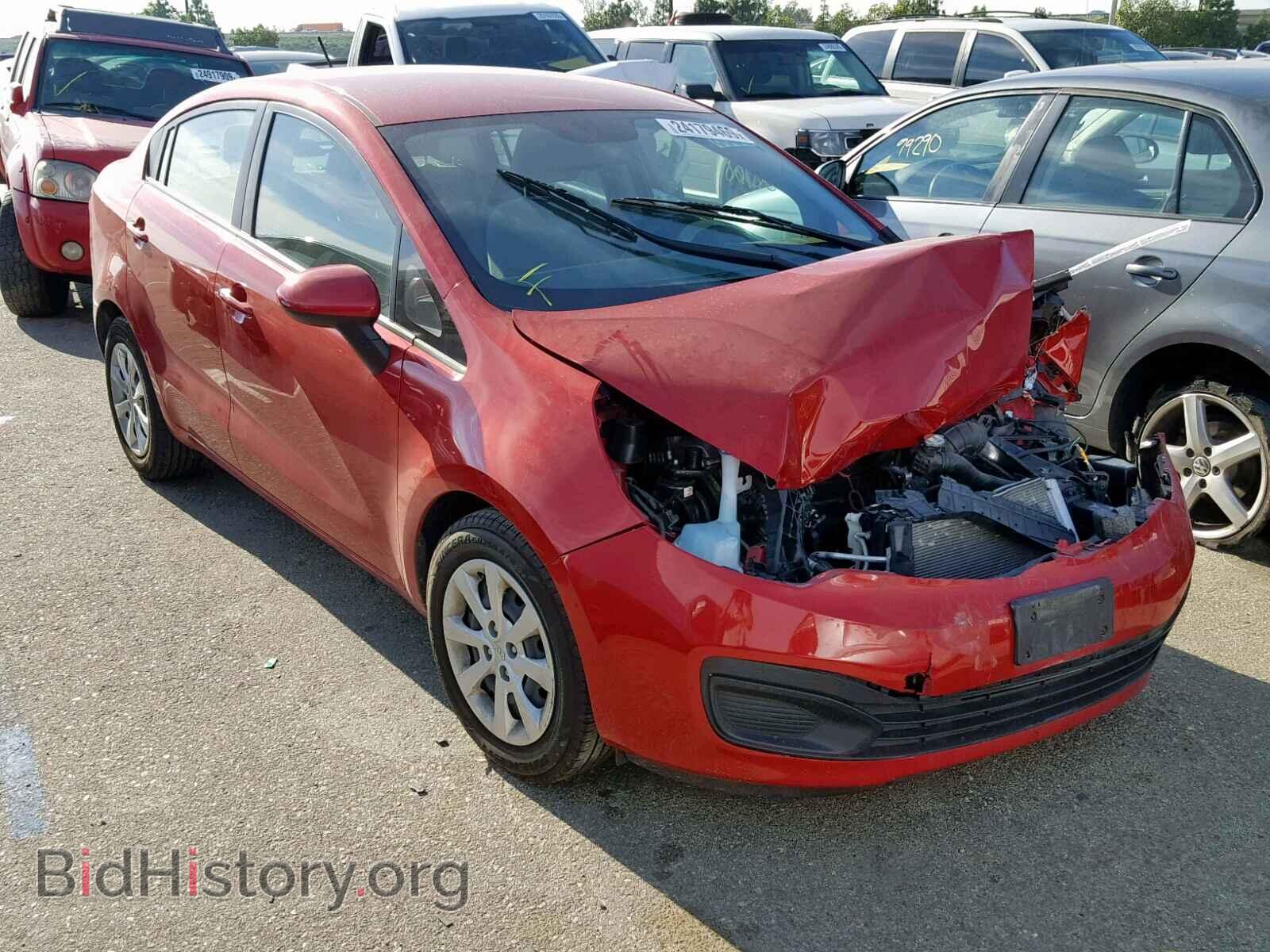 Фотография KNADM4A30E6397202 - KIA RIO 2014