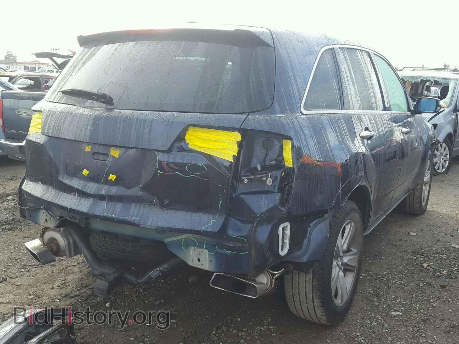 2011 ACURA MDX - VIN: 2HNYD2H43BH540445 - Фото 4