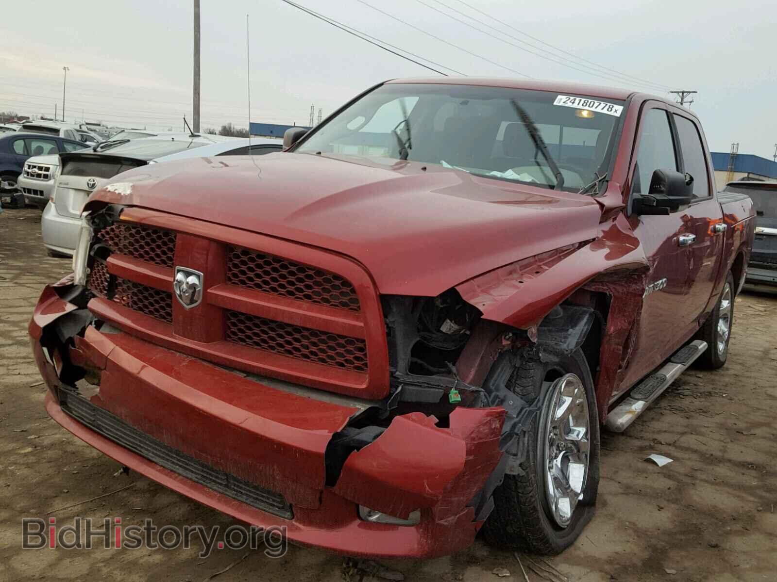 2012 DODGE RAM 1500 - VIN: 1C6RD7LT4CS209378 - Фото 2