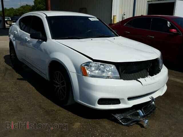Фотография 1C3CDZAB8EN144366 - DODGE AVENGER 2014