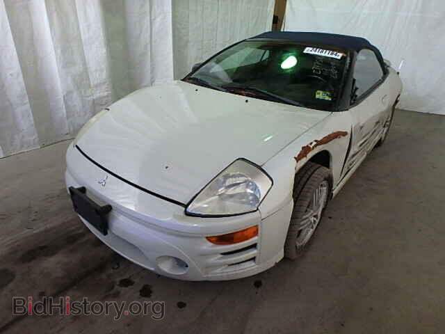 2004 MITSUBISHI ECLIPSE - VIN: 4A3AE55H94E119916 - Фото 2