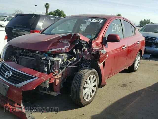 2012 NISSAN VERSA - VIN: 3N1CN7AP6CL825411 - Фото 2