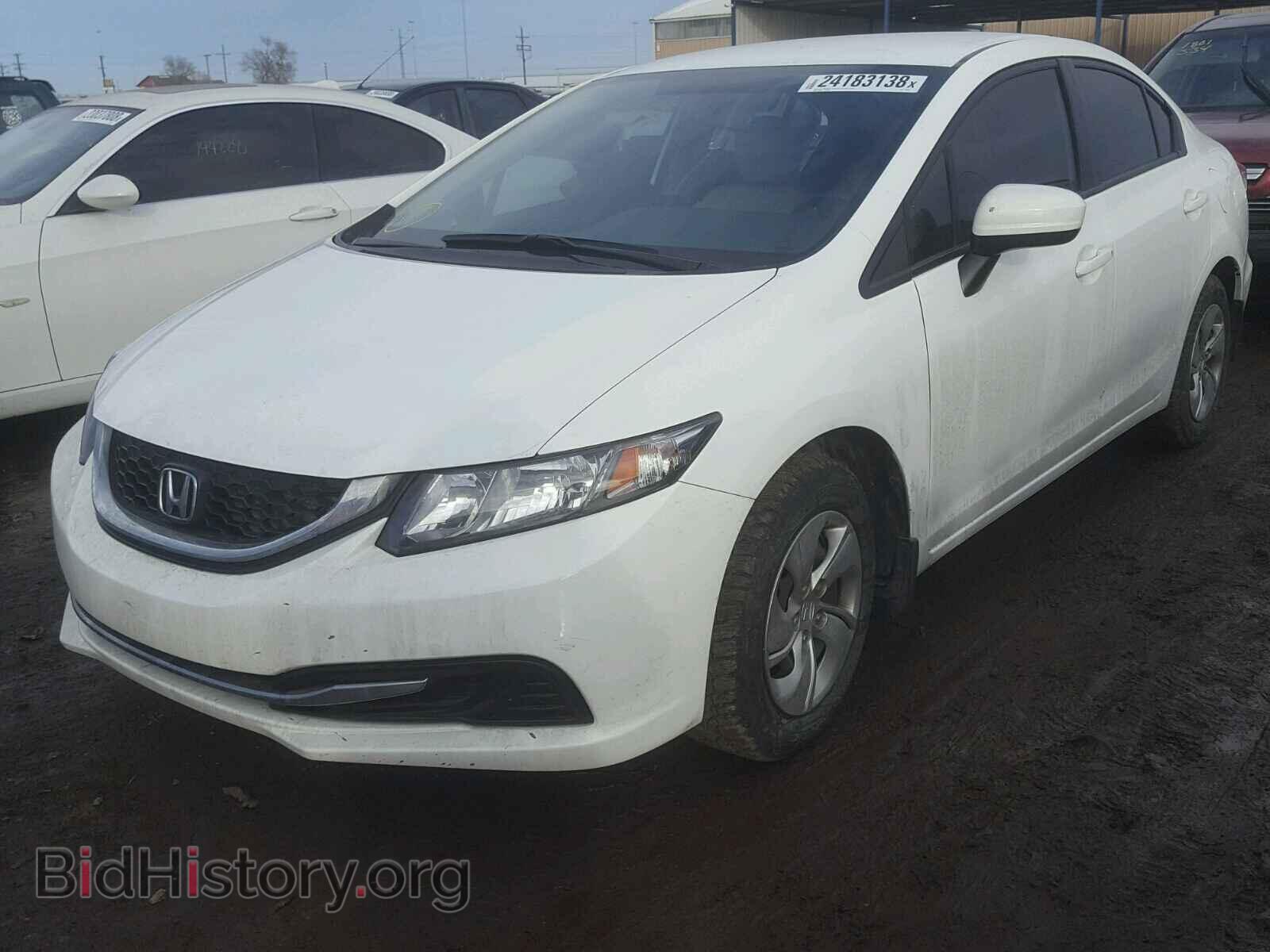 2014 HONDA CIVIC - VIN: 19XFB2F54EE075687 - Фото 2