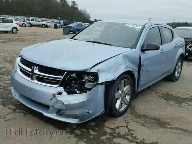 2013 DODGE AVENGER - VIN: 1C3CDZAB7DN657929 - Фото 2