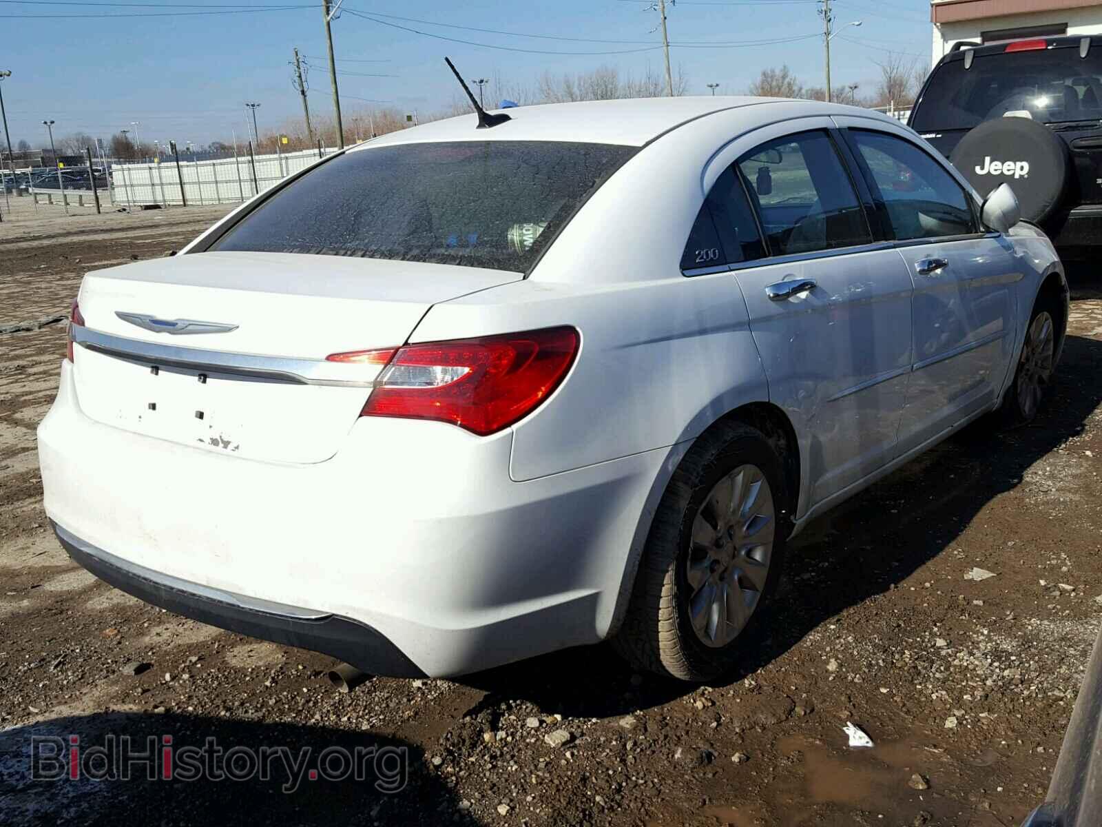 2012 CHRYSLER 200 - VIN: 1C3CCBAB0CN200145 - Фото 4
