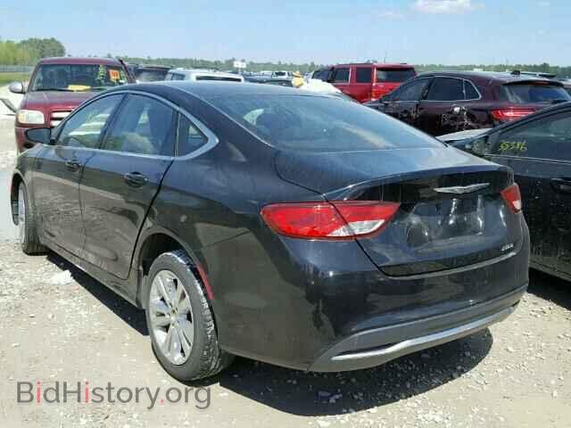 2015 CHRYSLER 200 - VIN: 1C3CCCABXFN529221 - Фото 3