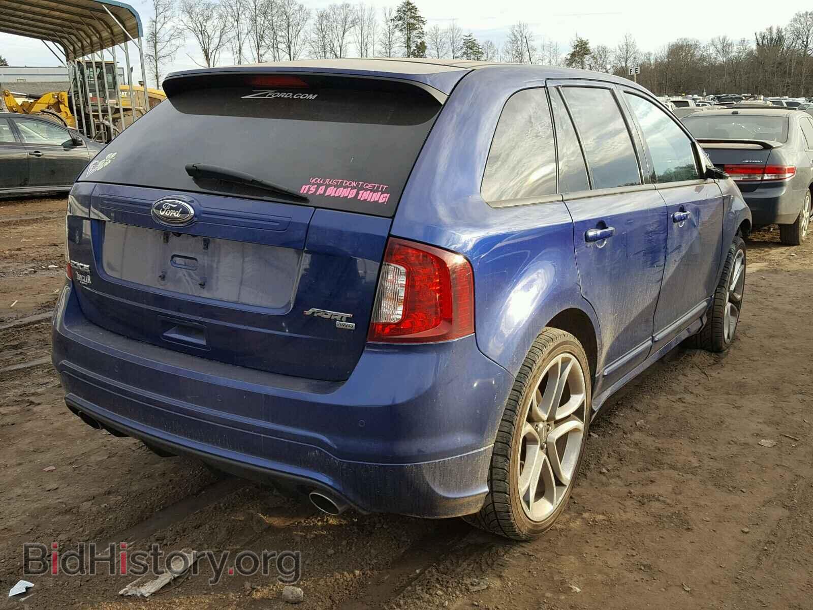 2013 FORD EDGE - VIN: 2FMDK4AK1DBA87751 - Photo 4