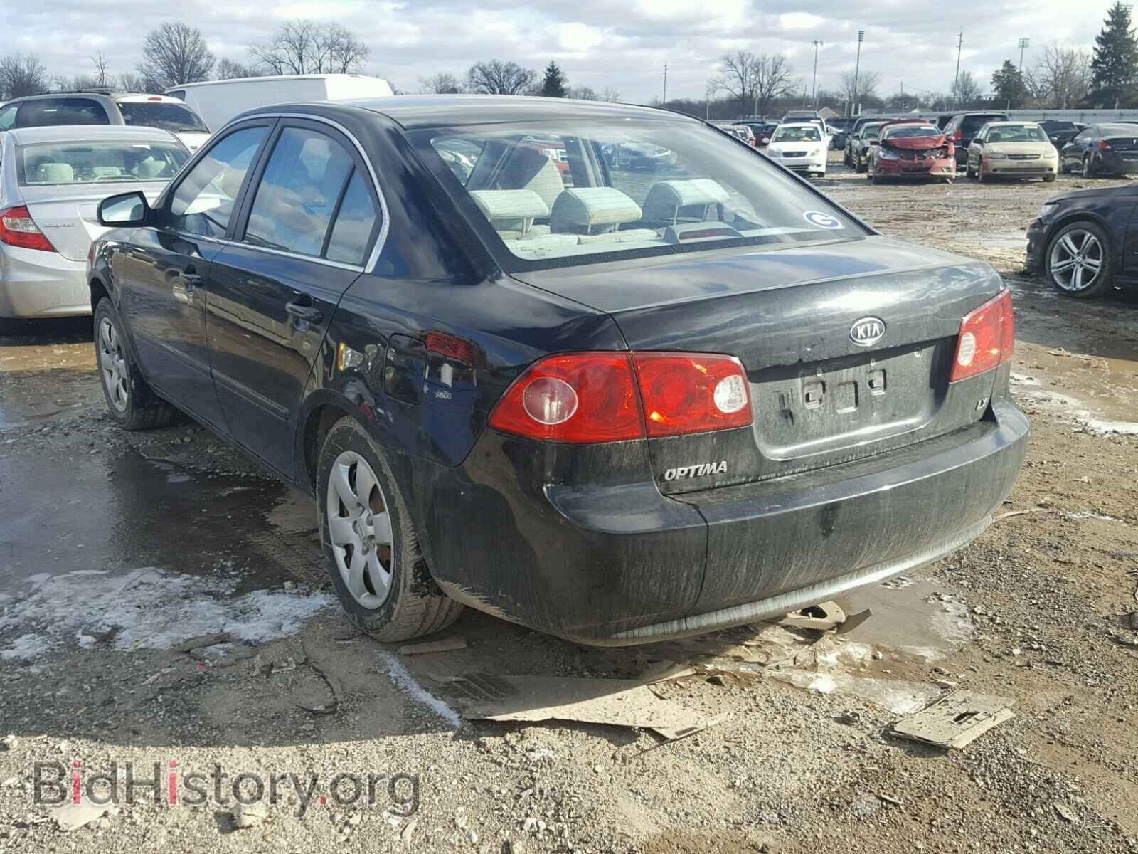 2007 KIA OPTIMA - VIN: KNAGE123775083563 - Фото 3