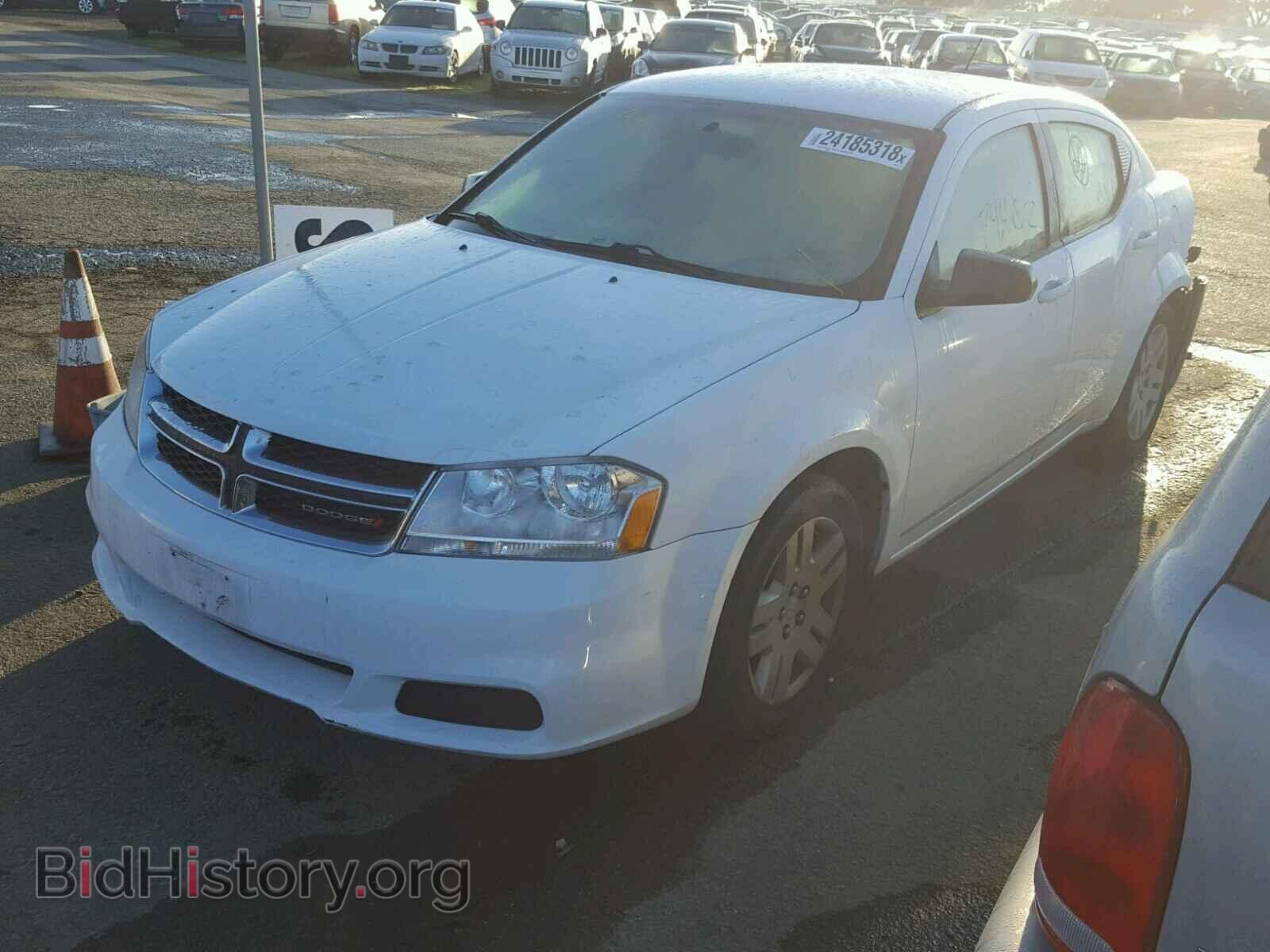 2012 DODGE AVENGER - VIN: 1C3CDZAB9CN274881 - Фото 2